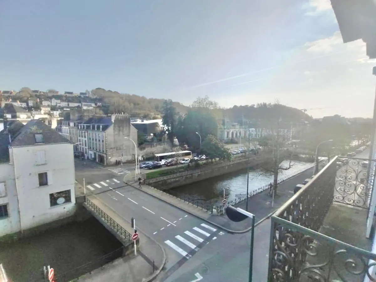 L'Aristide - Entre Gare Et Centre Ville - Vue Sur Les Quais Quimper Appartement